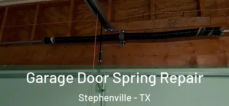  Garage Door Spring Repair Stephenville - TX